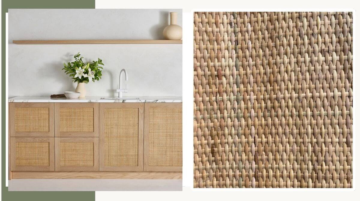 Tấm mây đan khít tự nhiên