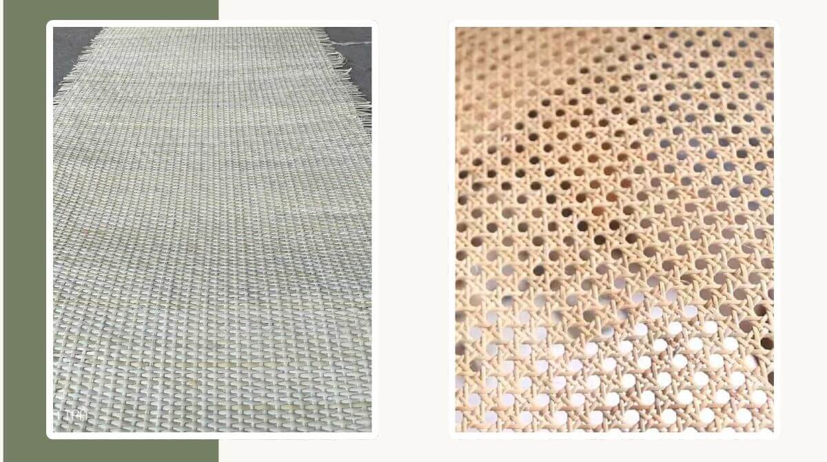 Tấm mây đan khít tự nhiên